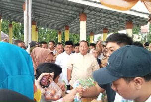 Sambut kedatangan Gubernur Lampung, Pemkab Lampura gelar pasar murah