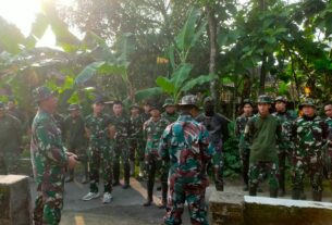 Awali Kegiatan Satgas TMMD Reguler Ke-120 Kodim 0726/Sukoharjo Laksanakan Apel Pagi