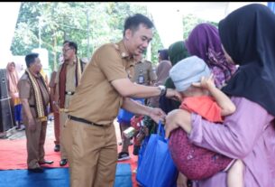 Bupati Agus Istiqlal Resmikan rawat inap Puskesmas karya penggawa.