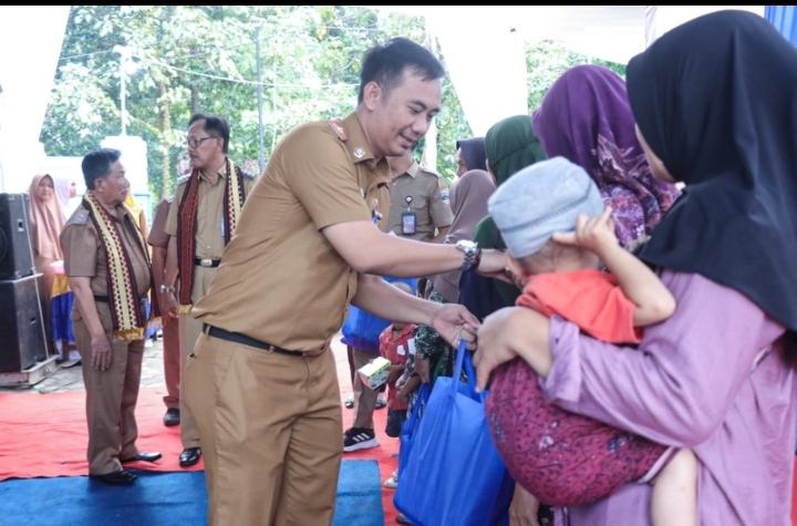 Bupati Agus Istiqlal Resmikan rawat inap Puskesmas karya penggawa.