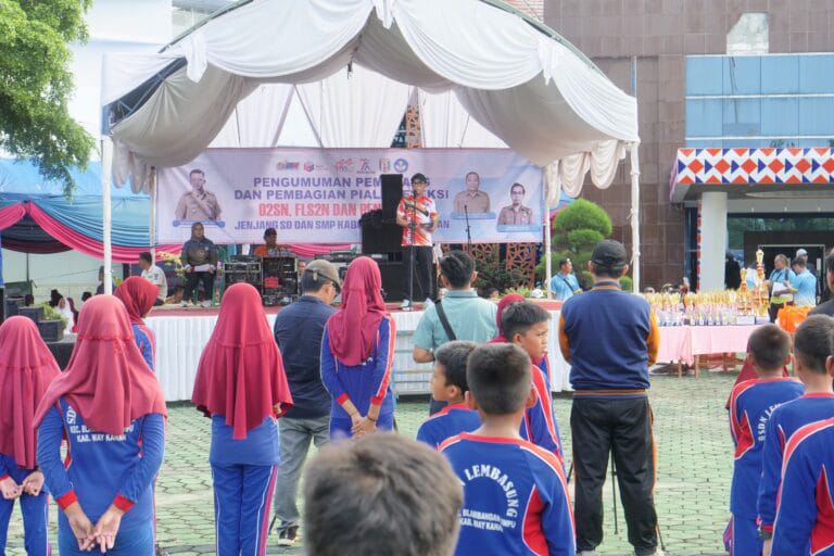 Dinas Pendidikan dan Kebudayaan Way Kanan Gelar Kegiatan Gebyar Sekolah Sehat