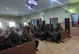 Ditengah Pelaksanaan TMMD Ke-120 Kodim 0726/Sukoharjo, Tidak Mengurangi Antusias Anggota Satgas TMMD Melaksanakan Ibadah