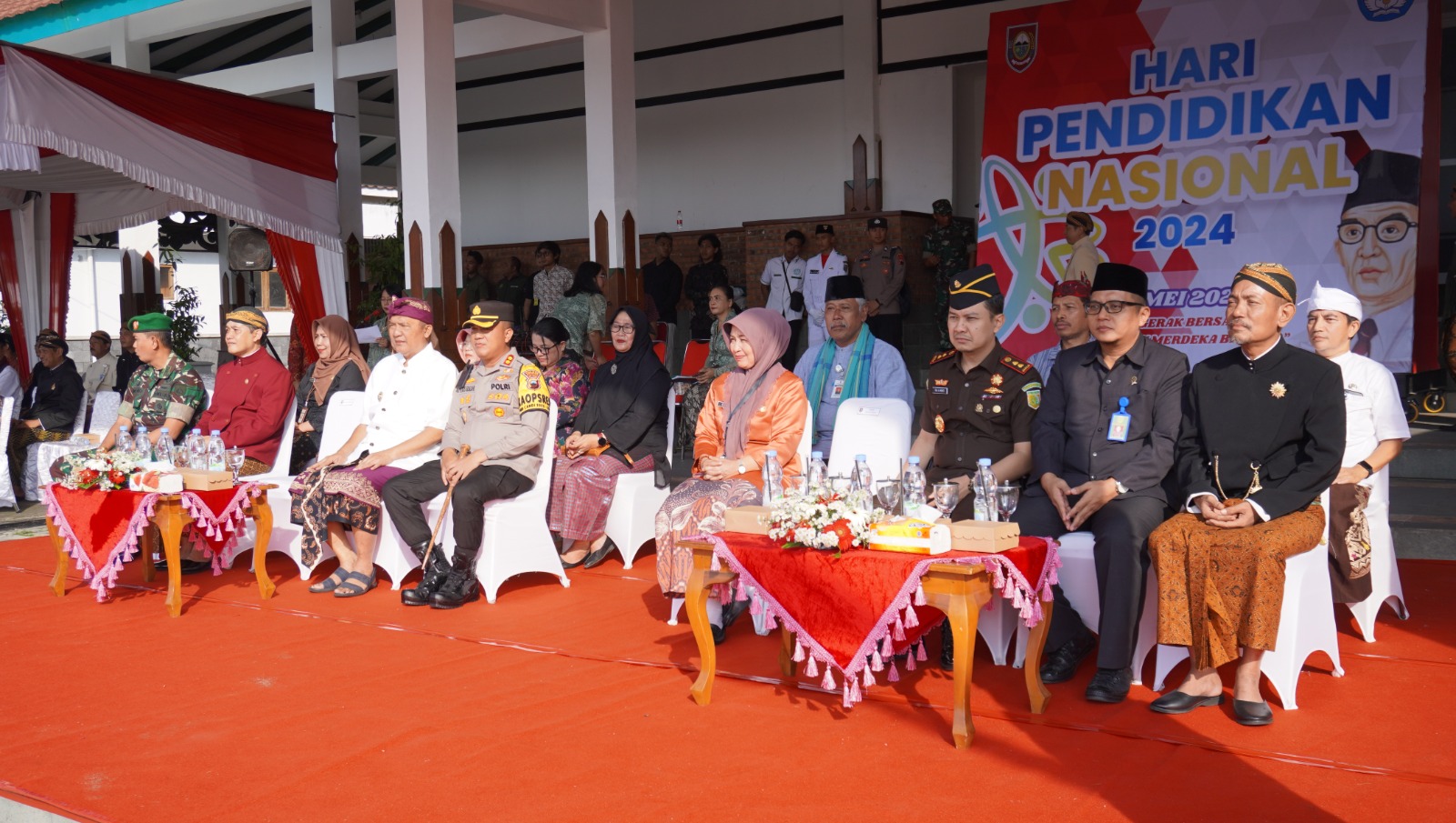 Forkopimda Boyolali Peringati Hari Pendidikan Nasional Di Alun Alun Kidul