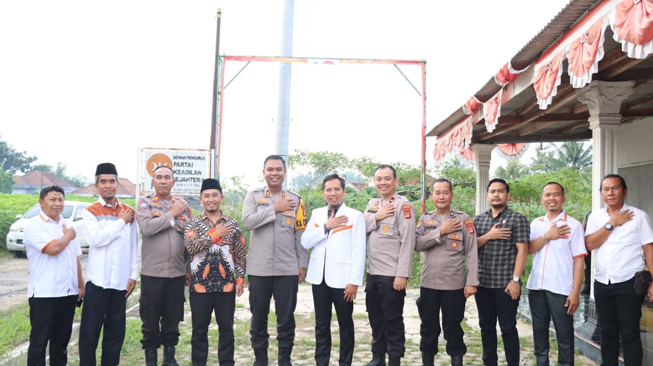 Gelar Safari Kamtibmas ke Parpol, AKBP James: Implementasi Cooling System