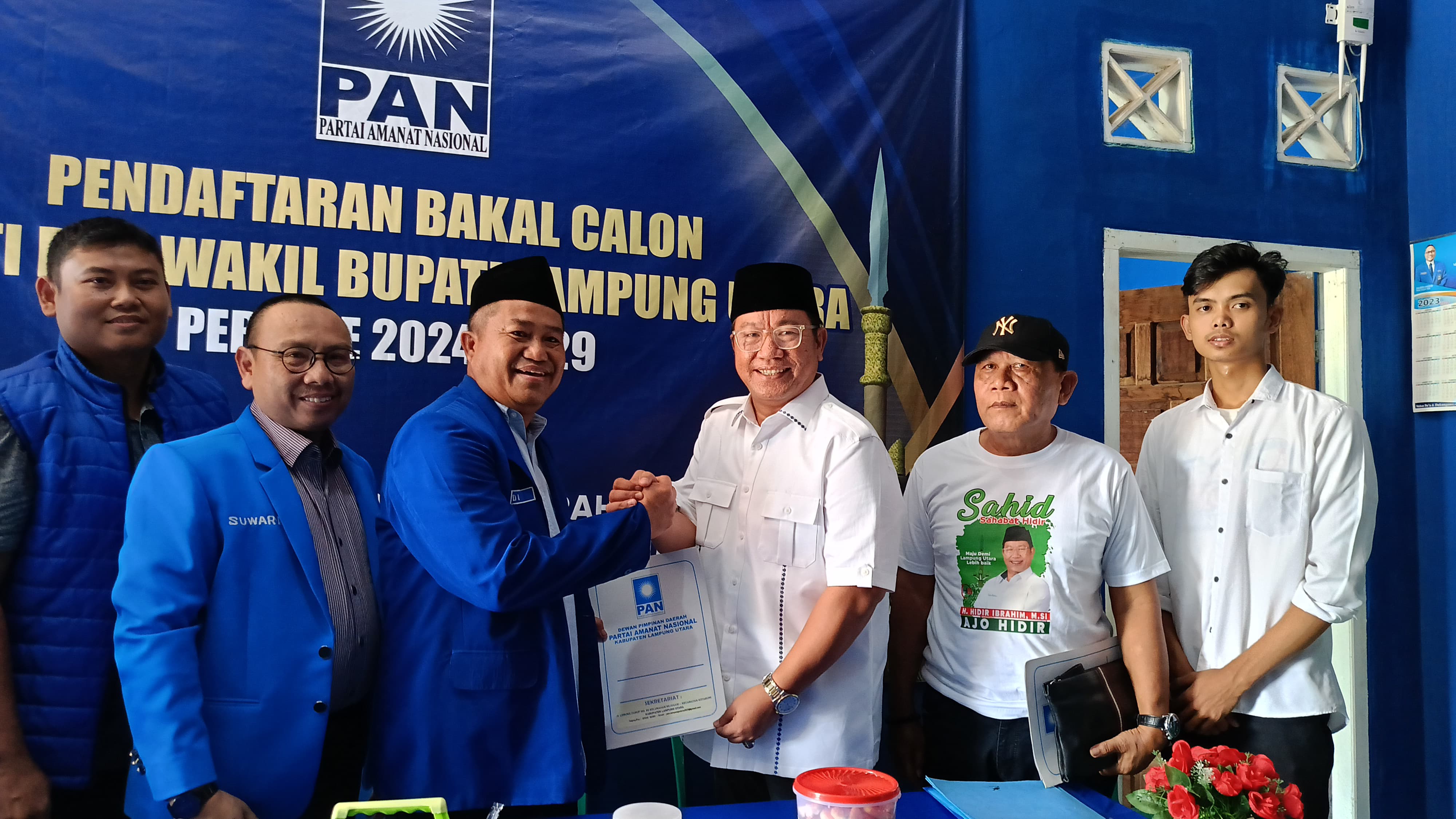 Ketua GP Ansor Provinsi Kembalikan Berkas Pendaftaran PAN