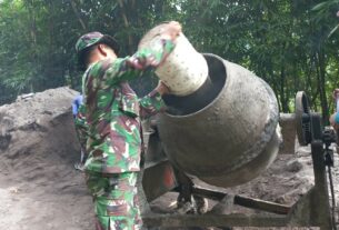 Kodim Boyolali Kebut Kejar Target Sasaran Fisik TMMD