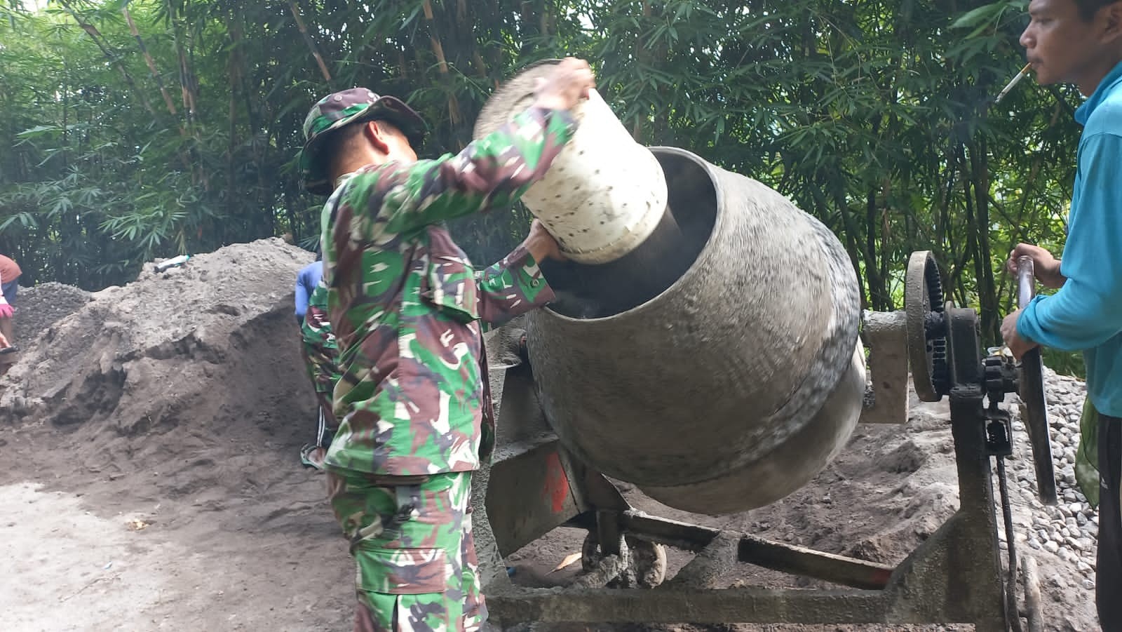 Kodim Boyolali Kebut Kejar Target Sasaran Fisik TMMD