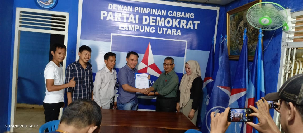 Sedih melihat kondisi Lampura Pirwansyah Mengambil formulir