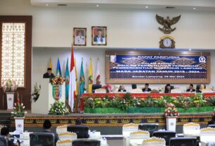 Paripurna DPRD tentang Pemberhentian Gubernur Masa Jabatan 2019-2024: Gubernur Arinal Apresiasi Dukungan Masyarakat