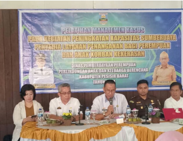 Pelatihan Manajemen Kasus Penanganan Bagi Perempuan dan Anak Korban Kekerasan