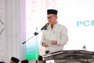 Pengajian Akbar dan Halal Bihalal PWNU Lampung, Pemprov Lampung Apresiasi Peranan PWNU dalam Pembangunan Daerah