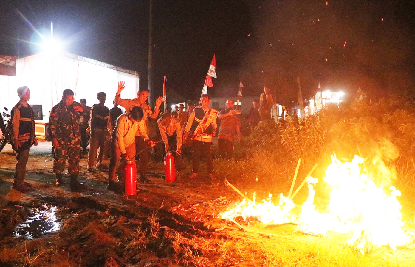 Polres Tulang Bawang Gelar Penilaian Lomba Satkamling, AKBP James: Harus Memenuhi Dua Aspek
