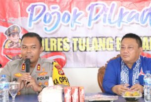 Polres Tulang Bawang Gelar Pojok Pilkada, AKBP James Jelaskan Tujuan Utamanya