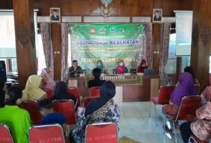 Sasaran Non Fisik TMMD Sengkuyung Tahap II Kodim 0735/Surakarta Gelar Sosialisasi Dan Penyuluhan Stunting