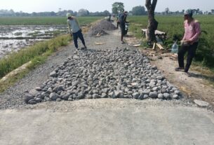 Satgas TMMD Ke-120 Kodim 0726/Sukoharjo, Terus Kebut Pengecoran Jalan