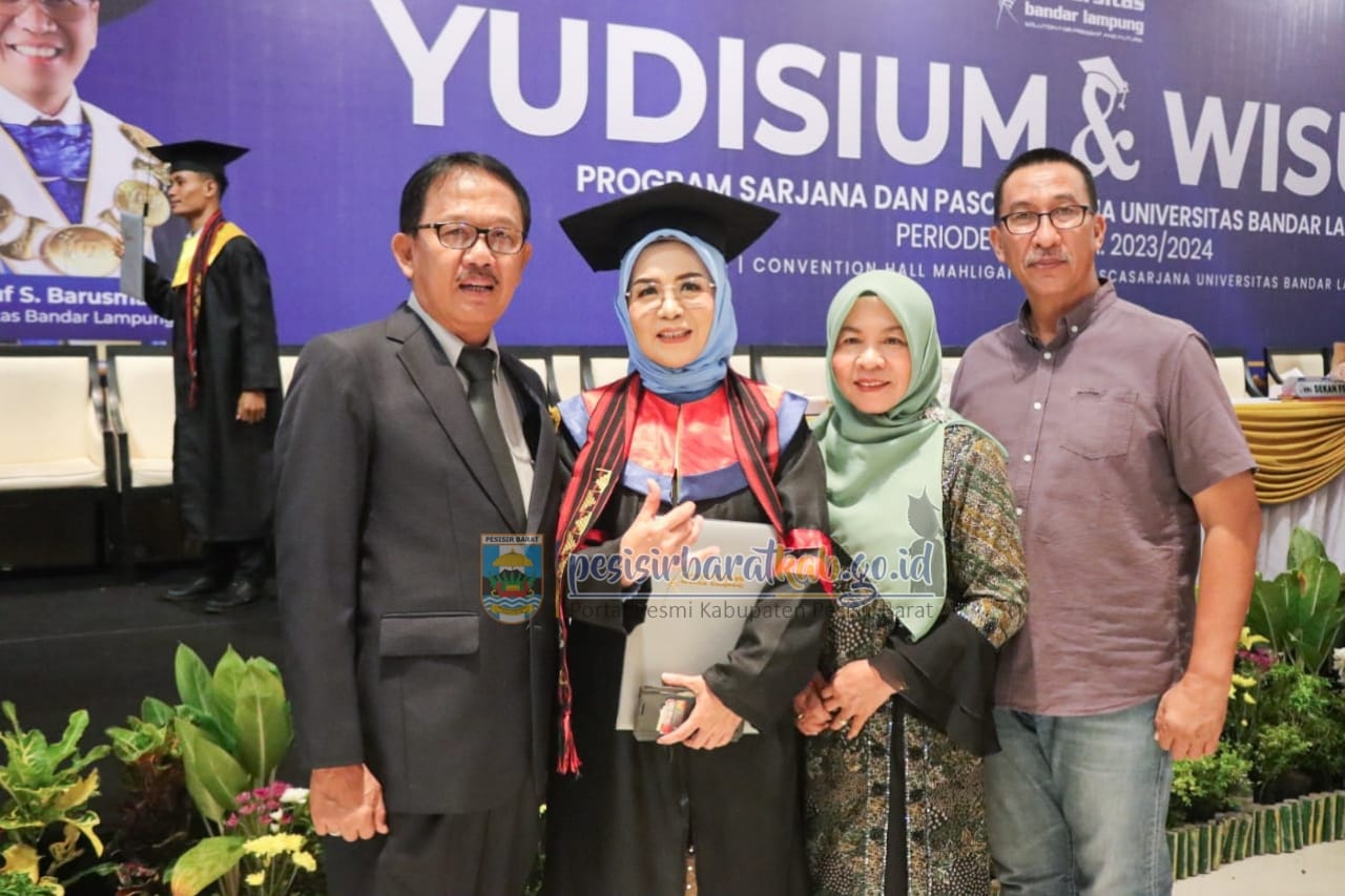 Septi Heri Agus Istiqlal berhasil selesai kan gelar stara 2(s2) di universitas bandar Lampung.
