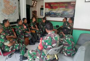 Begini Cara Danramil 04/Jebres Dalam Memelihara Moril Dan Semangat Anggota