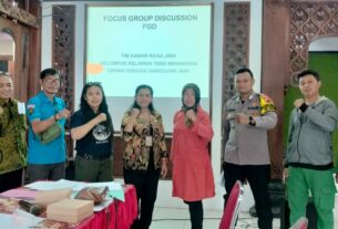 Bersama Relawan, Babinsa Kratonan Ikuti Rapat Pembahasan Penanganan ODGJ
