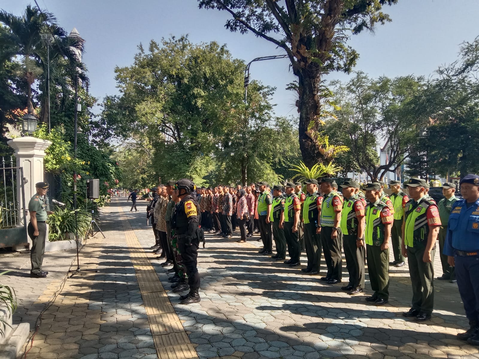 Dandim Boyolali Beri Arahan Saat Pam VVIP