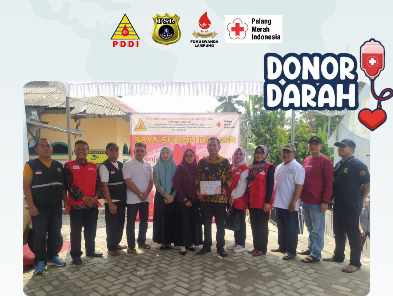 FSL Dan PDDI Tingkatkan Kepedulian Lewat Aksi Donor Darah