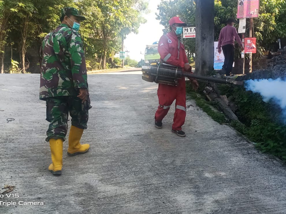 Peran Aktif Babinsa Turut Cegah Penyakit DBD