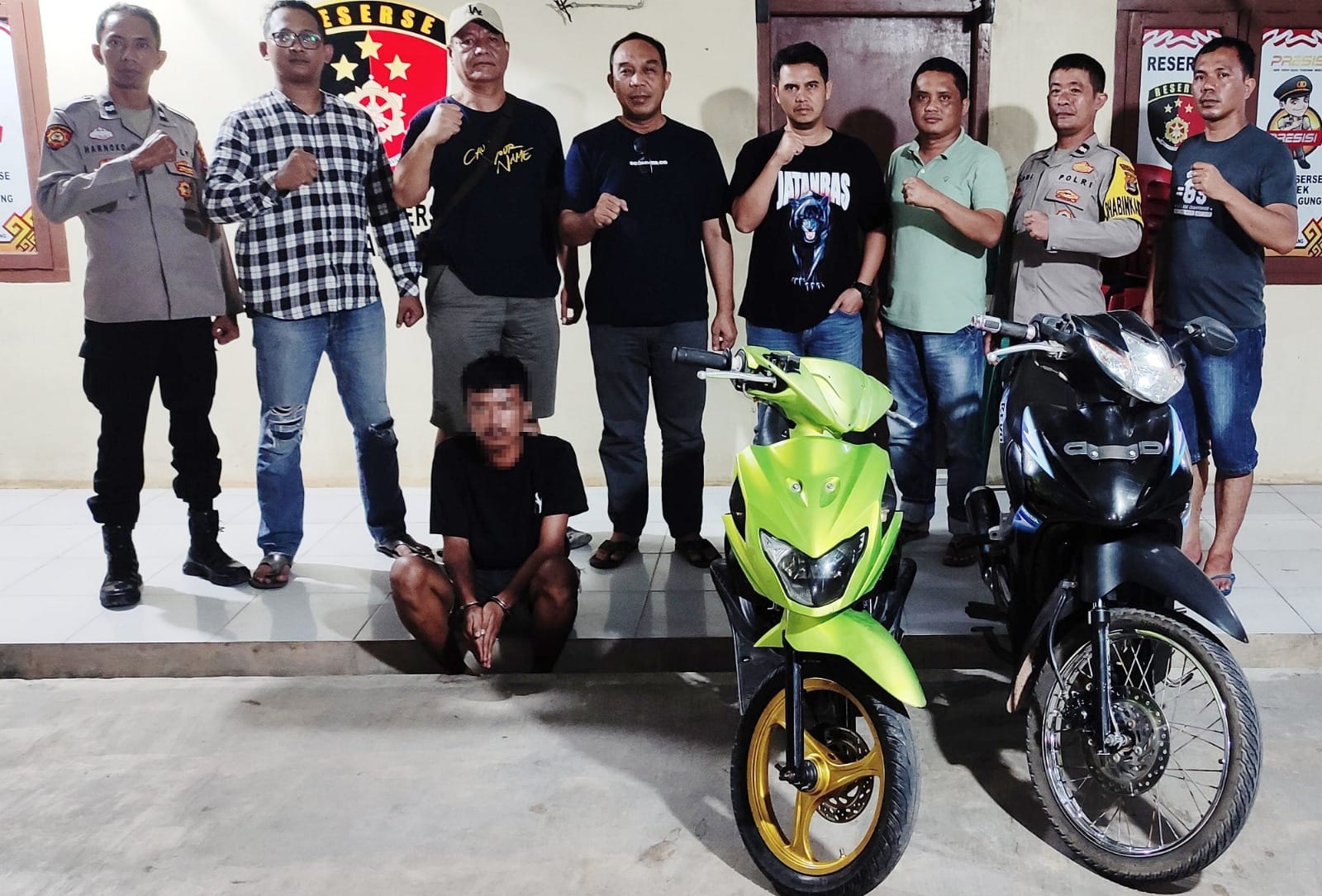Polsek Banjar Agung Ungkap Kasus Curanmor, Kompol Harahap: TKP di Parkiran Masjid dan Depan Studio Foto