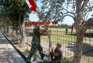 Sehari lagi ditutup, berbagai persiapan dilaksanakan jelang Penutupan TMMD Reguler ke-120 Kodim 0726/Sukoharjo