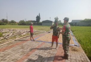 Sukseskan Ketahanan Pangan, Babinsa Banyuanyar Berikan Edukasi Dan Pendampingan Kepada Petani