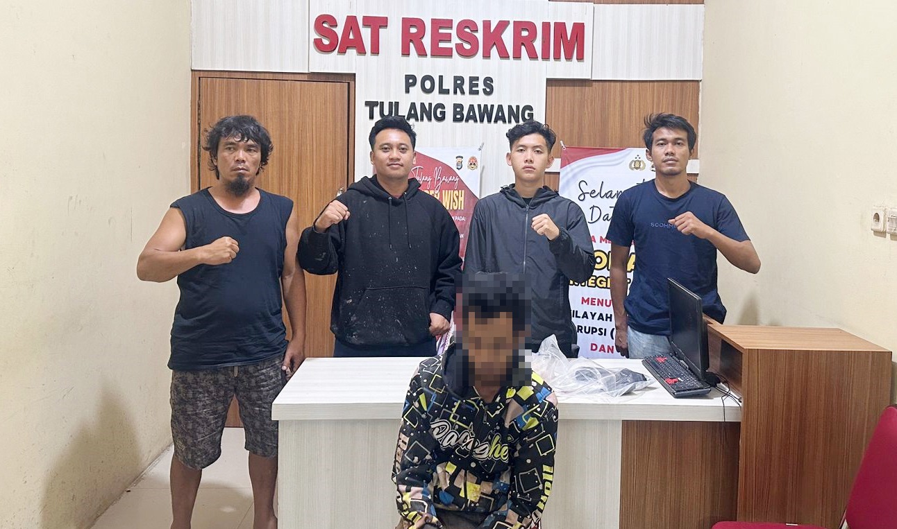 Tekab 308 Presisi Polres Tulang Bawang Ungkap Kasus Curas Sadis, AKBP James: Korban dan Pelaku Saling Kenal