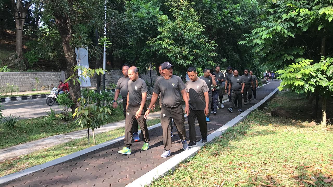 Woww Keren...!! Begini Cara Koramil 04/Jebres Dalam Menjaga Kebugaran Dan Stamina Fisik Anggota