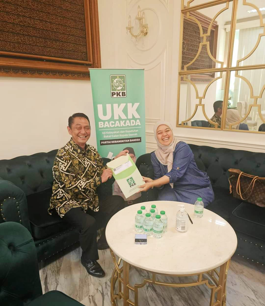 Ali Rahman dan Ayu Terima Rekom Partai PKB, maju Pilkada Way kanan 2024