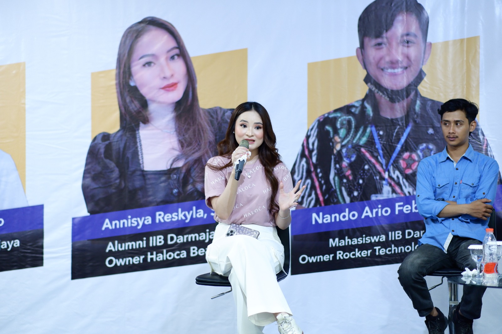 Annisya, Alumni IIB Darmajaya dan Dua Mahasiswa Berikan Bukti Sukses Saat Kuliah