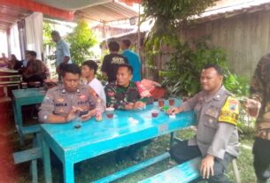 Babinsa Dan Bhabinkamtipmas Juwangi Bersinergi Jaga Kondusifitas Di Wilayahnya