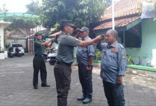 Babinsa Keprabon Ungkap Rahasia Linmas Miliki Kedisiplinan Dan Kekompakan Serta Loyalitas Yang Tinggi