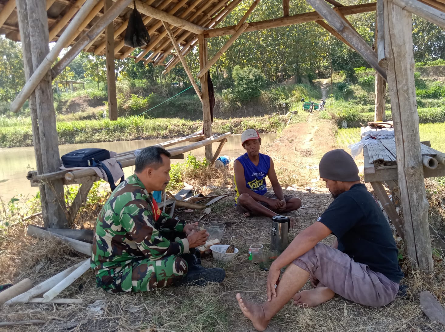Bangun Kepercayaan, Babinsa Nogosari Terjun Langsung Ke Lapangan