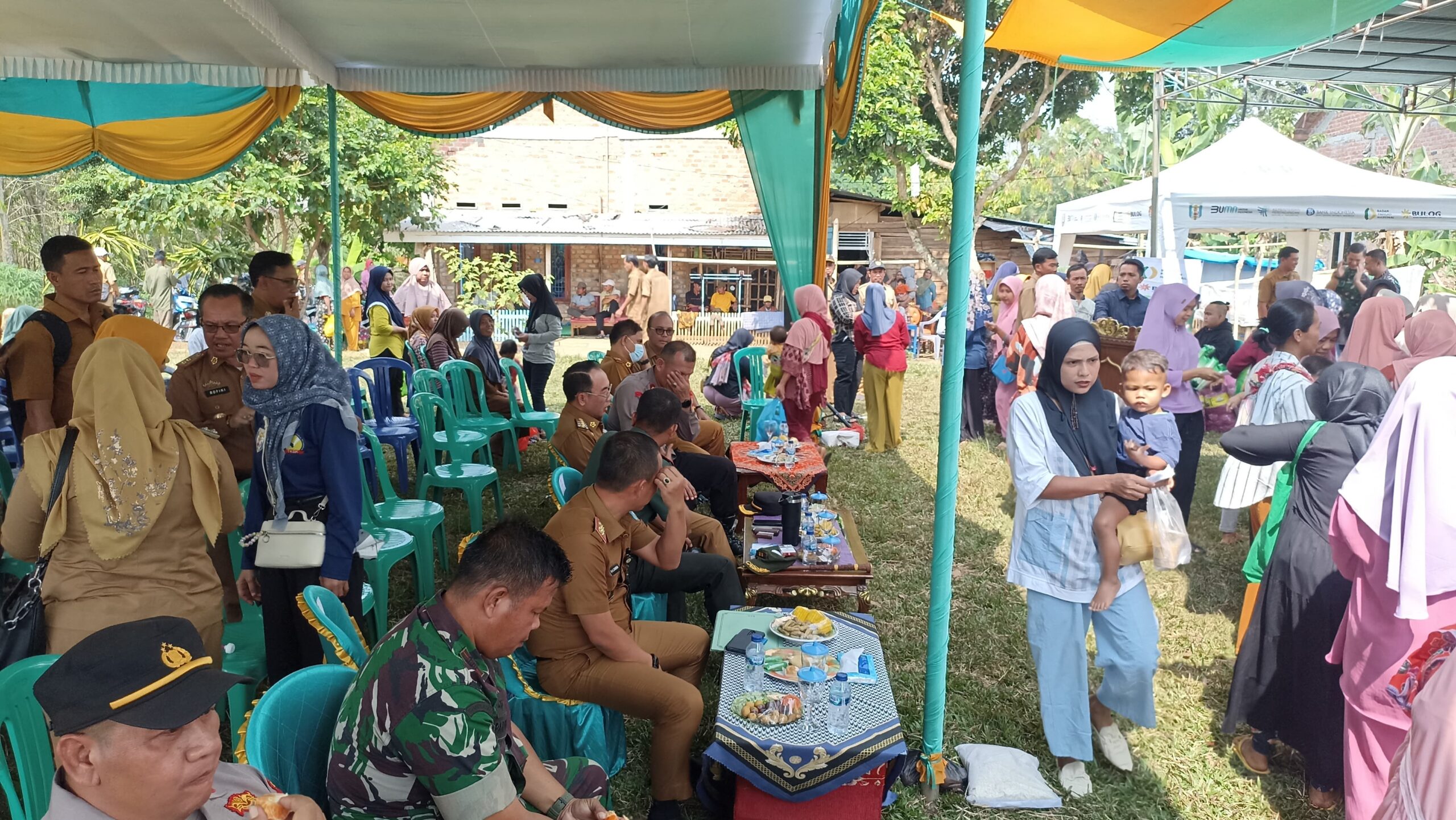 Bupati Way Kanan Hadiri Gerakan Pangan Murah untuk Stabilitas Harga Pangan Tahun 2024