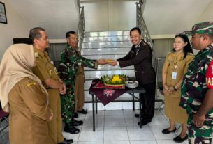 HUT Bhayangkara ke 78, Koramil 03/Seregan Geruduk Polsek Serengan .
