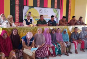 Hadiri Penyaluran ZIS, Danposramil 06/Bubon : Terimakasih Muzakki, Selamat Kepada Mustahik