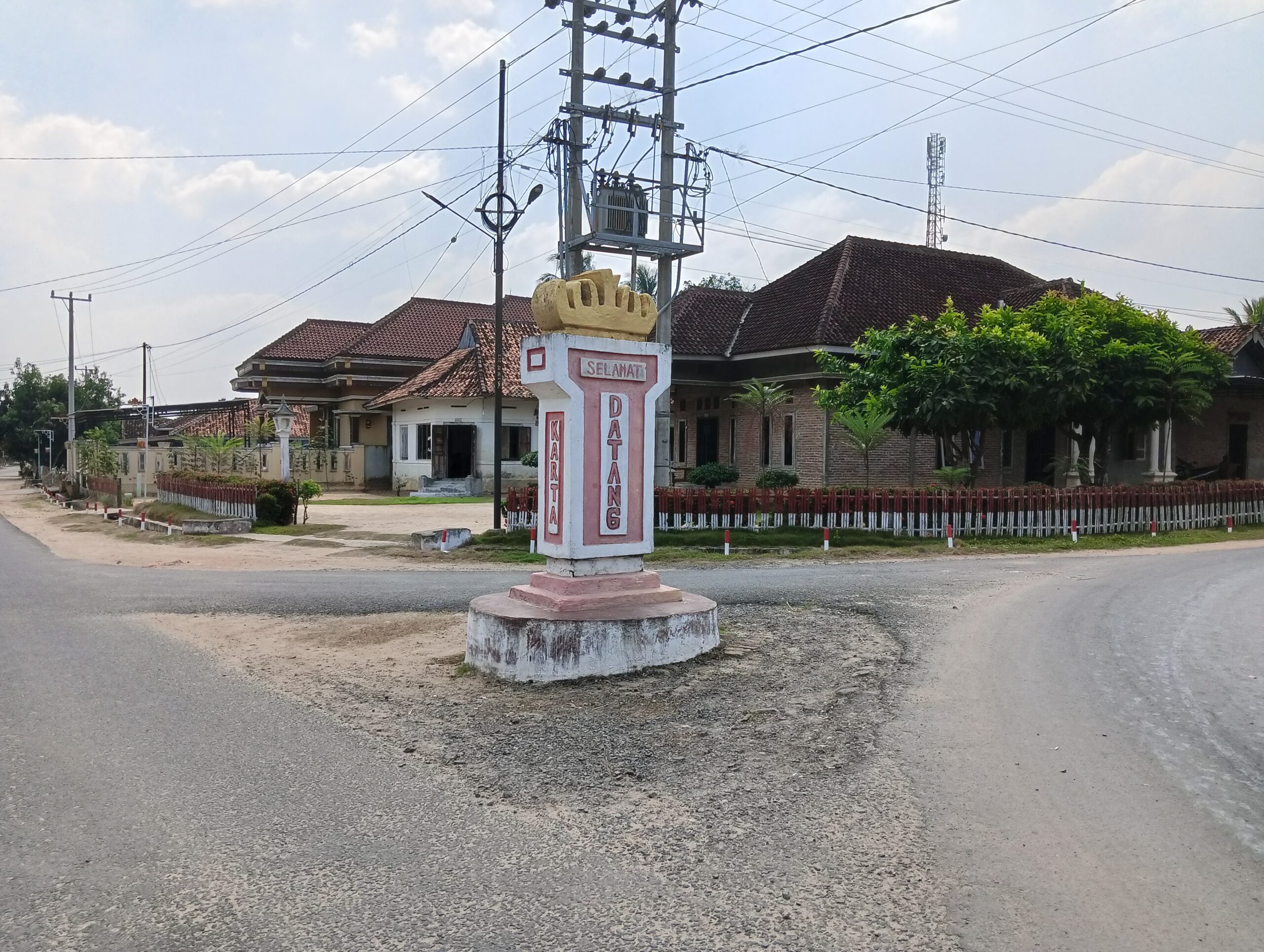 Kepalo Tiyuh Karta mengajak warganya untuk menjaga dan memelihara aset Tiyuh