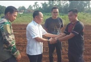 Pemkab dan Kodim Beri Kompensasi Petani Singkong Kotabumi yang rusak