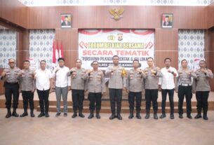 Polres Tulang Bawang Gelar Forum Belajar Bersama, AKBP James: Pilkada dan Isu Lokal Jadi Materinya