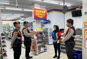 Samapta Polres Tulang Bawang Gelar Blue Light Patrol di 8 Lokasi Berbeda, AKP Samsul: Implementasi Beyond Trust Presisi