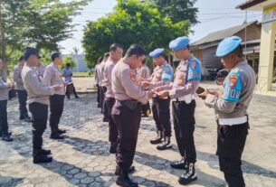 Seksi Propam Polres Tulang Bawang Gelar Mitigasi di Polsek, Iptu Abdullah: Pilkada Serentak 2024 Wajib Netral