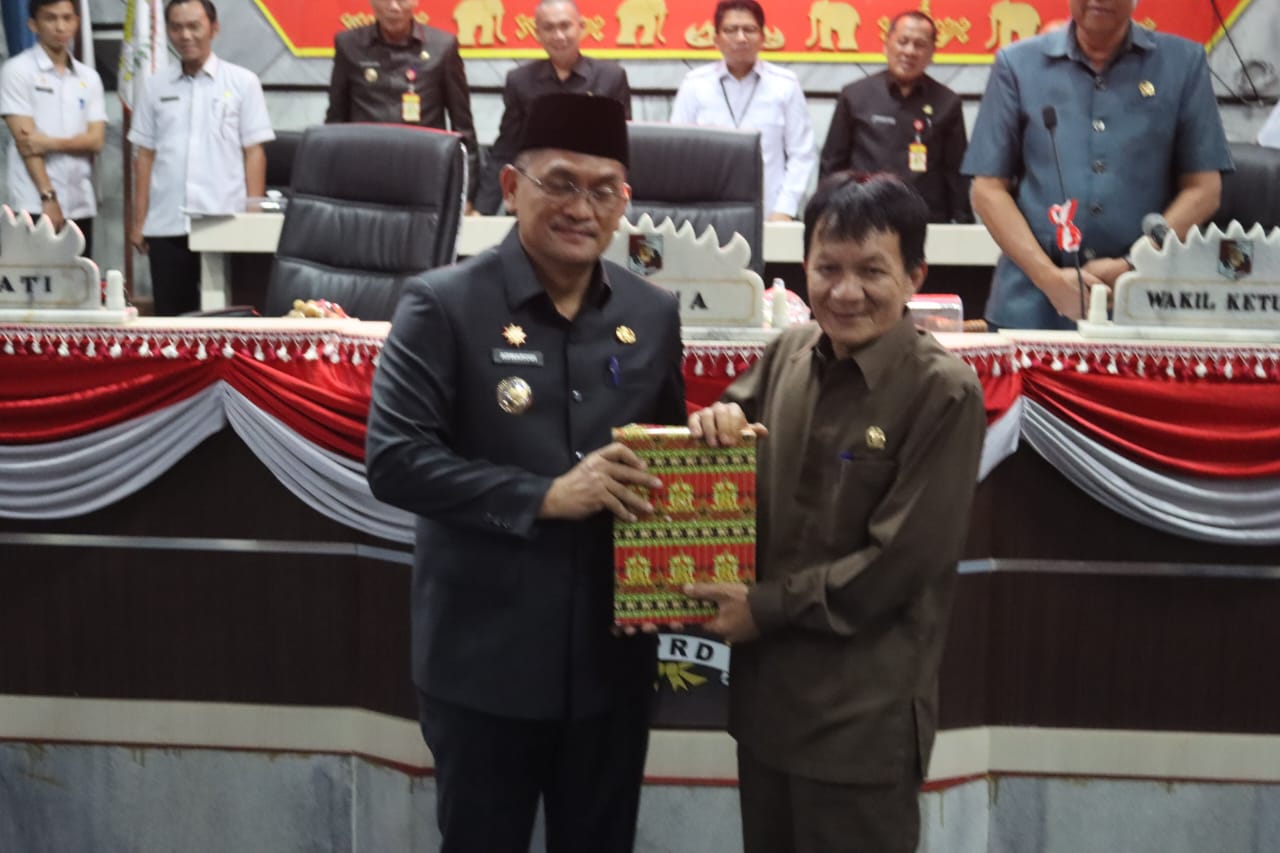 Aswarodi Hadiri Paripurna KUA dan PPAS