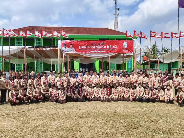 Aswarodi Pimpin Upacara Peringatan Hari Pramuka ke-63
