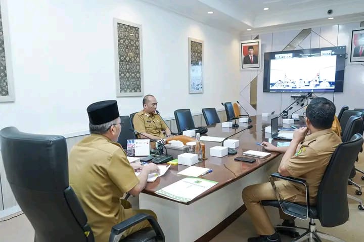 Ikuti Rakor Percepatan Penghapusan Kemiskinan Ekstrem, Sekda Muba: Pemkab Muba Gencarkan Upaya PPKE