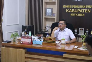 KPU Resmi Tutup Pendaftaran Pasangan Calon Bupati dan Wakil Bupati Way Kanan Tahun 2024