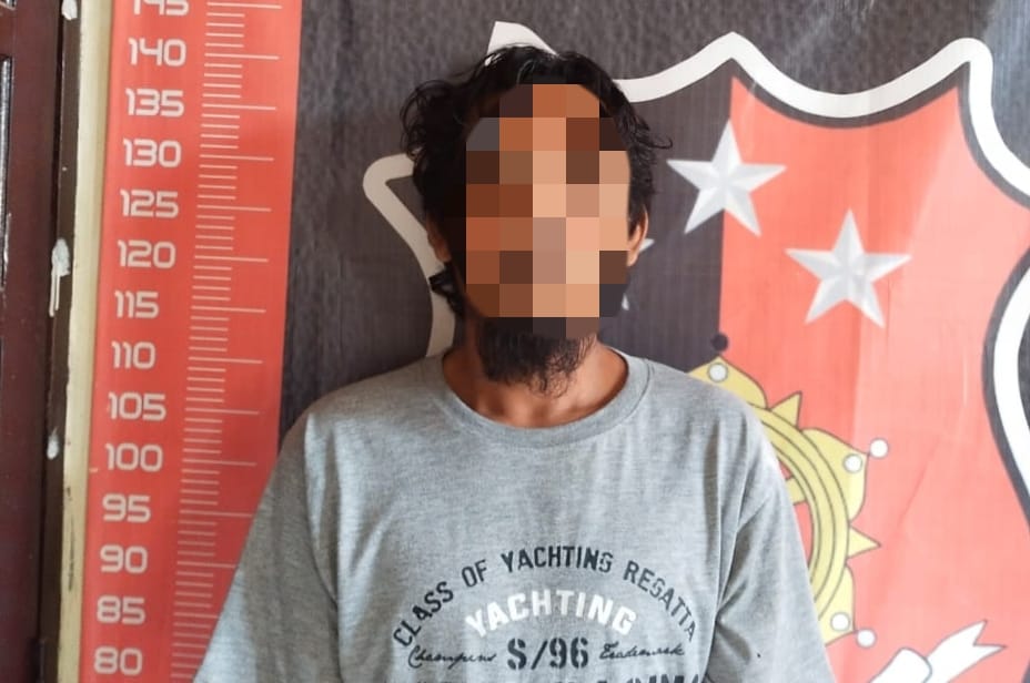 Pelaku Bobol Toko Bangunan Ditangkap Polsek Bukit Kemuning Polres Lampung Utara