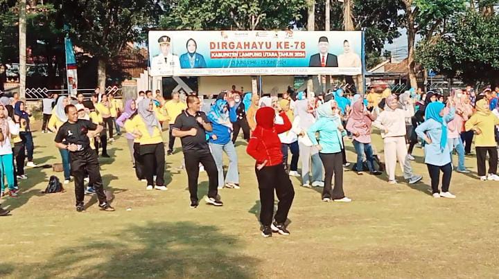Pj Bupati Dorong Masyarakat Lampura Hidup Sehat