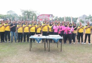 Polres Tulang Bawang Gelar Perayaan Ulang Tahun dan Hari Jadi Tekab 308 Presisi, AKBP James Terangkan Tujuannya